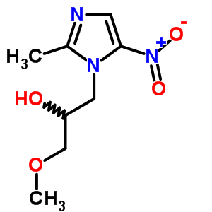 α-methoxymethyl-2-methyl-5-nitro-1h-imidazole-1-ethanol Structure,60174-20-1Structure