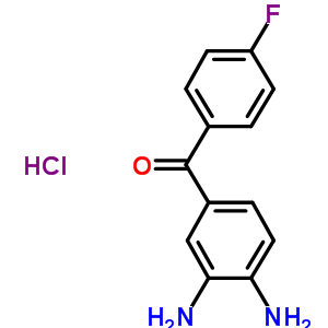 (3,4-Diaminophenyl)(4-fluorophenyl)methanone monohydrochloride Structure,60179-34-2Structure