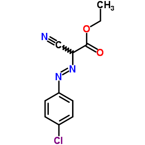 Ethyl ((p-chlorophenyl)azo)cyanoacetate Structure,60179-83-1Structure