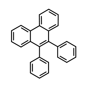 9,10-二苯基菲結(jié)構(gòu)式_602-15-3結(jié)構(gòu)式