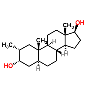 (2R,3s,5s,8s,9s,10s,13s,14s,17s)-2,10,13-trimethyl-2,3,4,5,6,7,8,9,11,12,14,15,16,17-tetradecahydro-1h-cyclopenta[a]phenanthrene-3,17-diol Structure,6022-07-7Structure