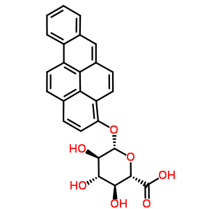 3-Hydroxy benzopyrene o-|-d-glucuronide Structure,60262-81-9Structure