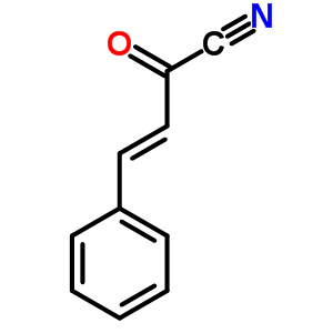 (E)-2-氧代-4-苯基-3-丁烯腈結(jié)構(gòu)式_60299-77-6結(jié)構(gòu)式