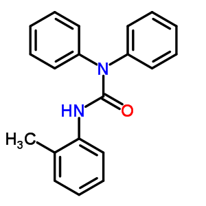 3-(2-Methylphenyl)-1,1-diphenyl-urea Structure,60301-98-6Structure