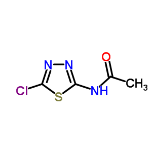 N-(5-chloro-1,3,4-thiadiazol-2-yl)acetamide Structure,60320-32-3Structure