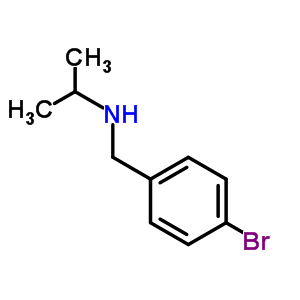 (4-Bromobenzyl)isopropylamine Structure,60376-97-8Structure