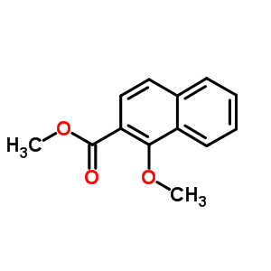 Methyl 1-methoxy-2-naphthoate Structure,6039-59-4Structure