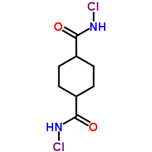 N,n’-dichloro-1,4-cyclohexanedicarboxamide Structure,60525-38-4Structure