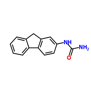 1-(芴-2-基)-脲結(jié)構(gòu)式_60550-84-7結(jié)構(gòu)式