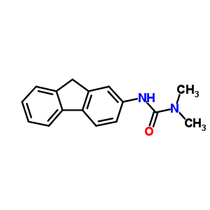 1,1-Dimethyl-3-(9h-fluoren-2-yl)urea Structure,60550-92-7Structure