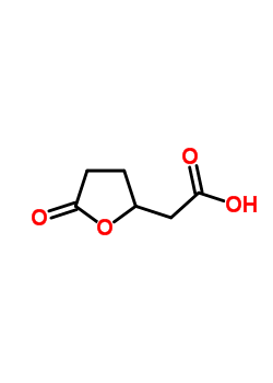 Tetrahydro-5-oxo-2-furanacetic acid Structure,60551-20-4Structure