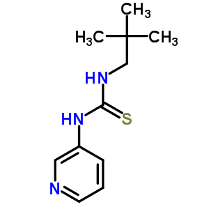 1-Tert-pentyl-3-(3-pyridinyl)thiourea Structure,60560-51-2Structure