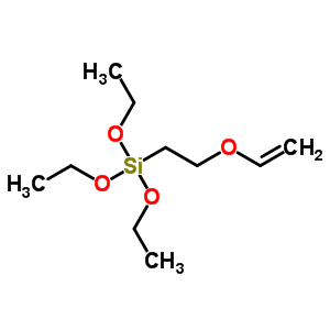 [2-(Triethoxysilyl)ethyl ]vinyl ether Structure,60627-12-5Structure