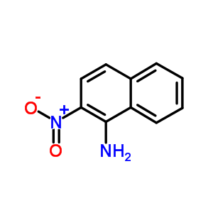 2-硝基萘-1-胺結(jié)構(gòu)式_607-23-8結(jié)構(gòu)式