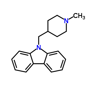 9-(1-Methyl-4-piperidyl)methyl-9h-carbazole Structure,60706-50-5Structure