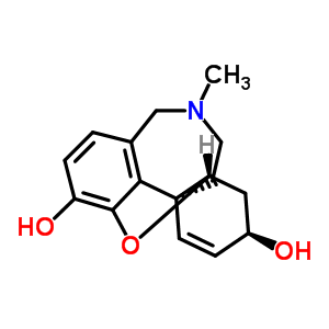 (4aS,6R,8aS)-11-甲基-5,6,9,10,11,12-六氫-4aH-[1]苯并呋喃并[3a,3,2-ef][2]苯并氮雜卓-3,6-二醇結(jié)構(gòu)式_60755-80-8結(jié)構(gòu)式