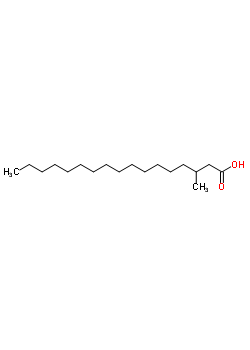 3-Methylheptadecanoic acid Structure,60787-51-1Structure