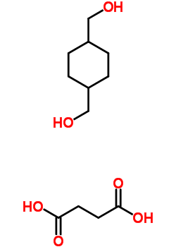 Poly(1,4-cyclohexanedimethyl succinate) Structure,60836-39-7Structure