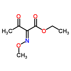 Ethyl (2z)-2-methoxyimino-3-oxo-butanoate Structure,60846-14-2Structure