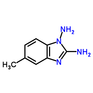 1H-benzimidazole-1,2-diamine,5-methyl-(9ci) Structure,60882-72-6Structure