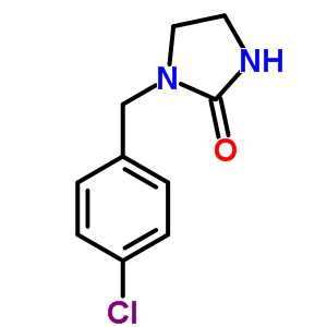 1-(4-Chlorobenzyl)imidazolidin-2-one Structure,60927-95-9Structure