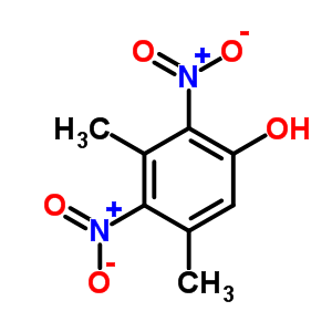 Phenol,3,5-dimethyl-2,4-dinitro- Structure,61019-01-0Structure