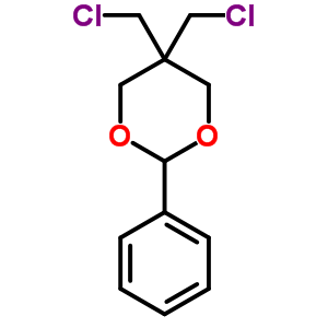 1,3-Dioxane,5,5-bis(chloromethyl)-2-phenyl- Structure,6103-09-9Structure