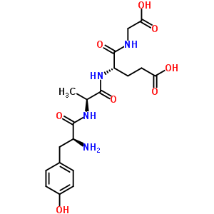 Poly(tyrosyl-alanyl-glutamyl-glycine) Structure,61037-73-8Structure