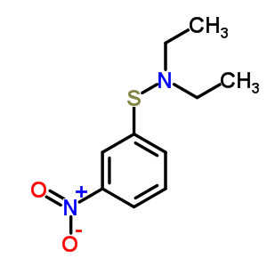 Benzenesulfenamide,n,n-diethyl-3-nitro- Structure,61076-30-0Structure