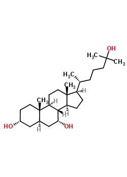 Cholestane-3,7,25-triol Structure,61088-54-8Structure