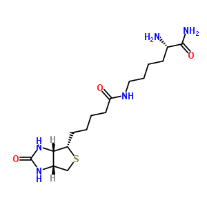 H-lys(biotinyl)-nh2 Structure,61125-53-9Structure