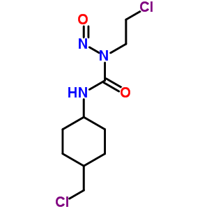 1-(2-Chloroethyl)-3-(4β-chloromethylcyclohexan-1α-yl)-1-nitrosourea Structure,61137-51-7Structure