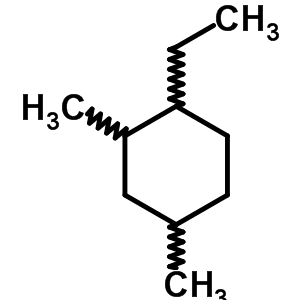 1-乙基-2,4-二甲基環(huán)己烷結(jié)構(gòu)式_61142-69-6結(jié)構(gòu)式