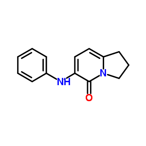 6-Anilino-2,3-dihydro-5(1h)-indolizinone Structure,612065-05-1Structure