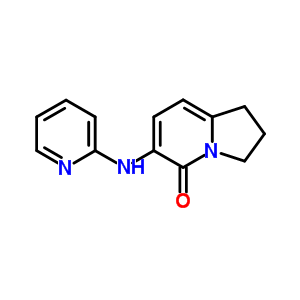 2,3-Dihydro-6-(2-pyridinylamino)-5(1h)-indolizinone Structure,612065-10-8Structure