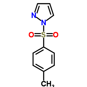 1-甲苯磺酰吡唑結(jié)構(gòu)式_6126-10-9結(jié)構(gòu)式