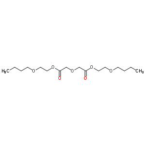 2-Butoxyethyl 2-(2-butoxyethoxycarbonylmethoxy)acetate Structure,61286-56-4Structure