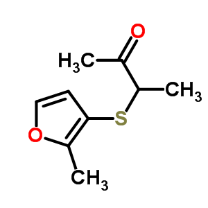 3-((2-Methyl-3-furyl)thio)-2-butanone Structure,61295-44-1Structure