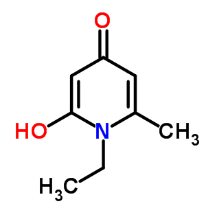 1-Ethyl-4-hydroxy-6-methylpyridin-2(1h)-one Structure,61296-13-7Structure