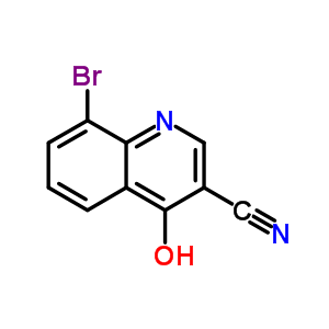 8-Bromo-4-hydroxyquinoline-3-carbonitrile Structure,61338-14-5Structure