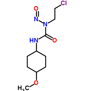 1-(2-Chloroethyl)-3-(4α-methoxycyclohexan-1α-yl)-1-nitrosourea Structure,61367-30-4Structure