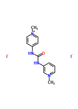 (3,4-Bispyridinium-1,1-dimethyl)urea diiodide Structure,61369-04-8Structure