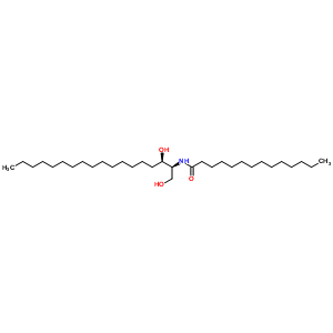 C14 dihydroceramide Structure,61389-70-6Structure