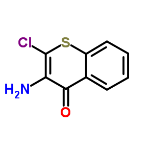 4H-1-benzothiopyran-4-one, 3-amino-2-chloro- Structure,61423-69-6Structure