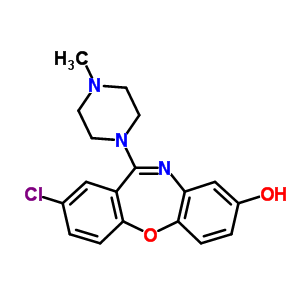 8-Hydroxy loxapine Structure,61443-77-4Structure