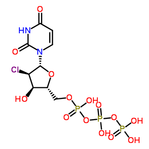 2’-Chloro-2’-deoxyuridine 5’-triphosphate Structure,61468-91-5Structure