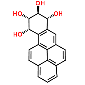 7,8,9,10-Tetrahydroxy-7,8,9,10-tetrahydrobenzo(a)pyrene Structure,61490-69-5Structure