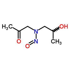 N-nitroso(2-hydroxypropyl)(2-oxopropyl)amine Structure,61499-28-3Structure