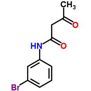 N-(3-bromophenyl)-3-oxobutyramide Structure,61579-06-4Structure