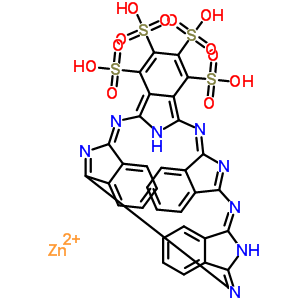 四磺酸酞菁鋅結(jié)構(gòu)式_61586-86-5結(jié)構(gòu)式